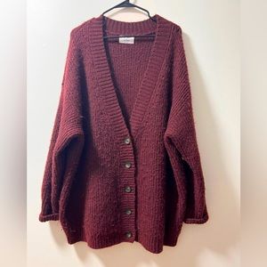 Oversized cardigan